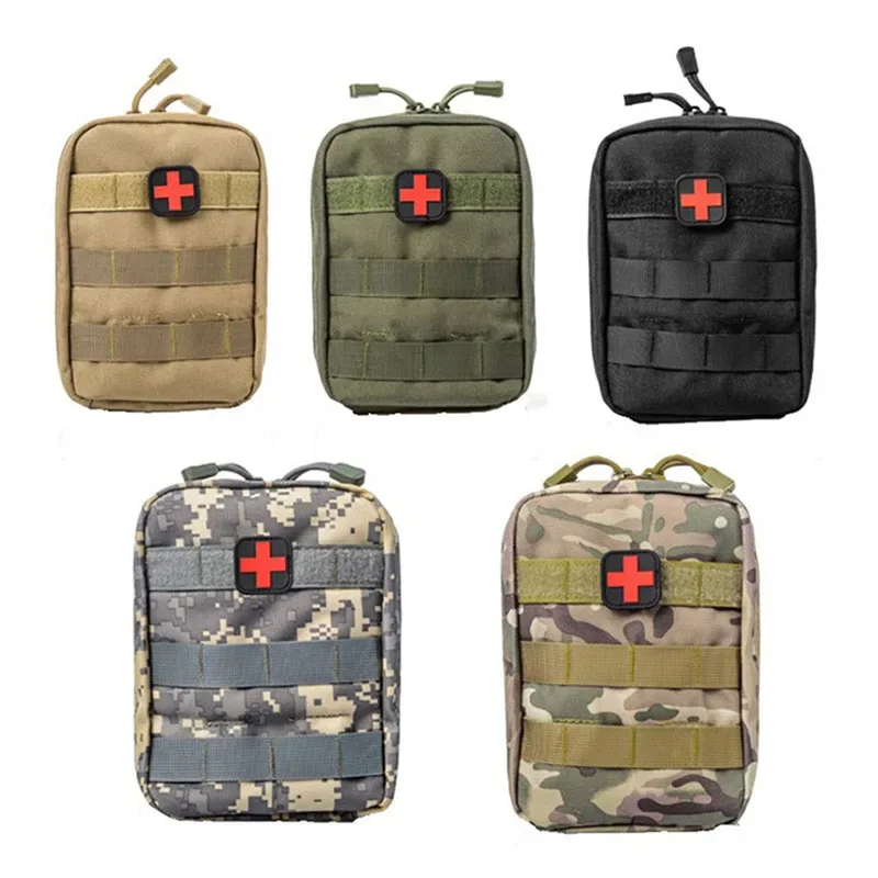 Bolsa táctica de primeros auxilios Molle, bolsa de cintura de supervivencia, caza, nailon, EMT, bolsa médica EDC de emergencia, paquete multifuncional para exteriores - imagen 4