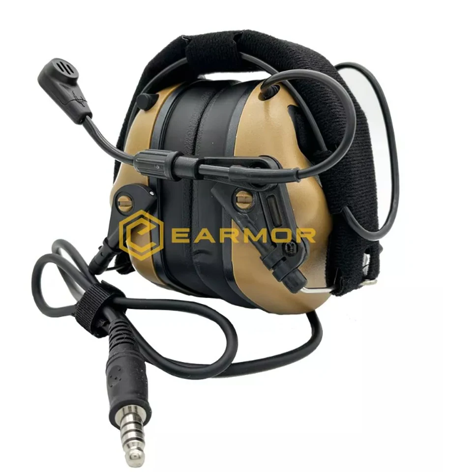 Auriculares de disparo EARMOR M32 MOD4 IPSC: protección auditiva de alto rendimiento para airsoft, uso táctico y comunicación de aviación - imagen 5