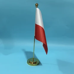 Bandera Polonia de escritorio poliéster decoración nacional
