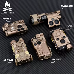 Mira Láser Táctica CNC PEQ PERST NGAL OGL DBAL, Dispositivo Láser IR de Material Metálico, Láser Rojo, Verde, Azul, Láser IR, Linterna SF