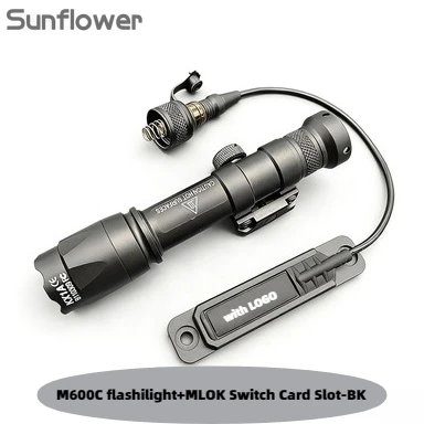 SF Linterna Táctica LED para Rifle, Interruptor Remoto Presión CNC - imagen 2