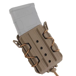 Funda cargadores 5,56 7,62 MOLLE liberación rápida cinturón combate