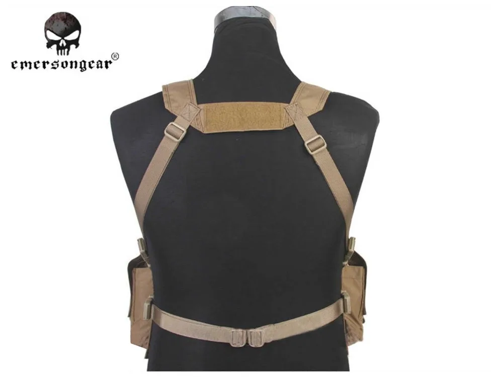 EmersonGear MF estilo UW IV Chest Rig Molle chaleco táctico para herramientas EDC EM7329 - imagen 4