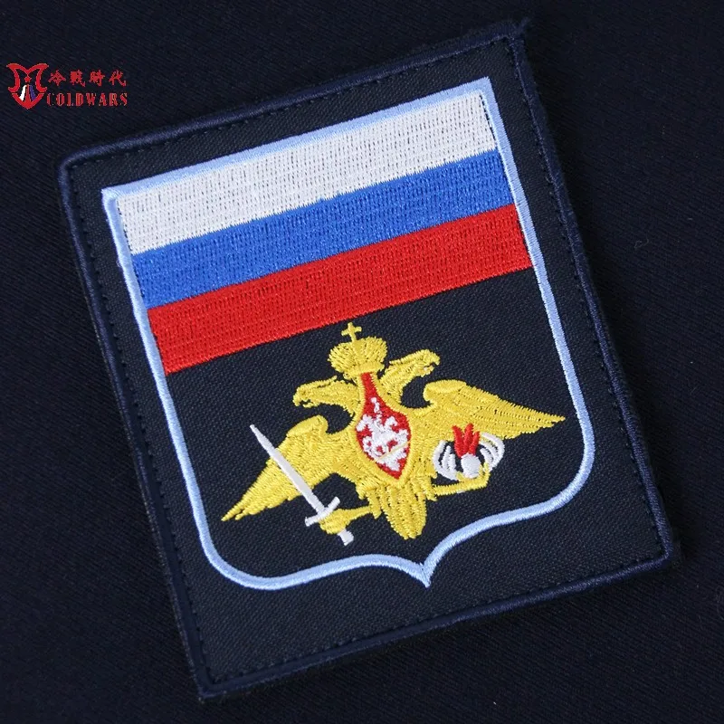 EMR ruso pequeño verde hombres decoración sistema de gancho y bucle brazalete de colores ropa de caza mochila accesorios chaleco parche - imagen 4