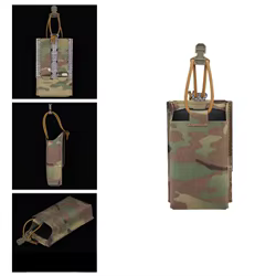 Bolsa organizadora de revistas Molle Universal AR 5,56, funda de extracción rápida, sello de cinturón con placa de inserción