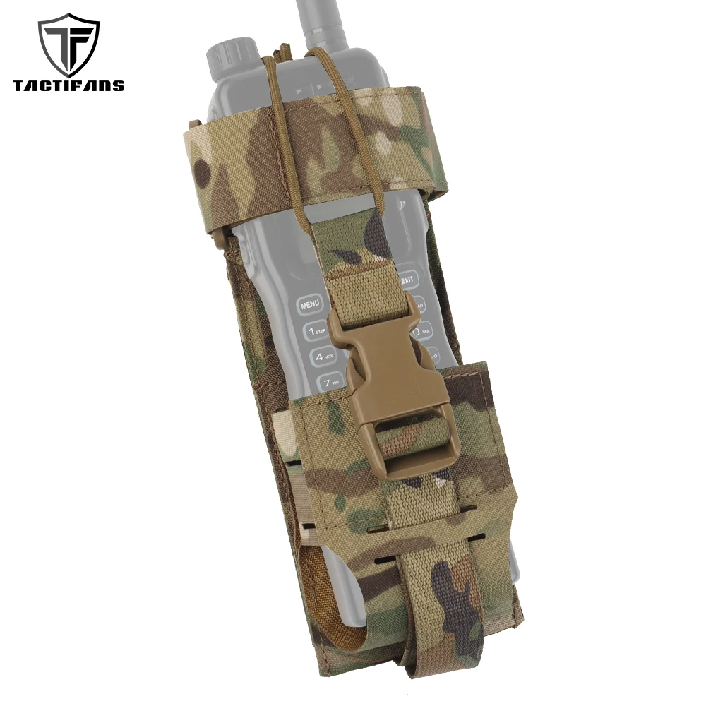 Bolsa táctica MOLLE para Radio militar, bolsa Modular de liberación rápida, soporte Multiradio PRC152 163, accesorios de caza