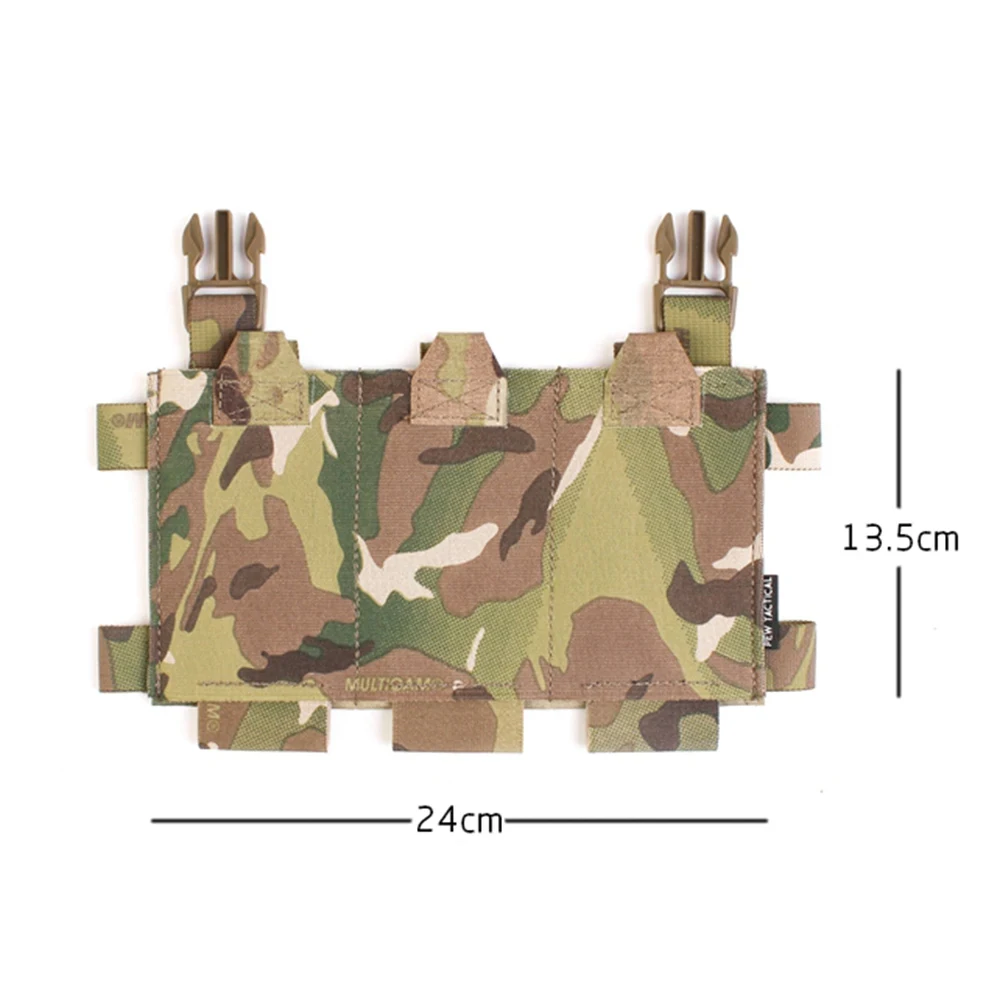 Chaleco táctico LV119 triple portacargadores 5.56 panel frontal - imagen 5