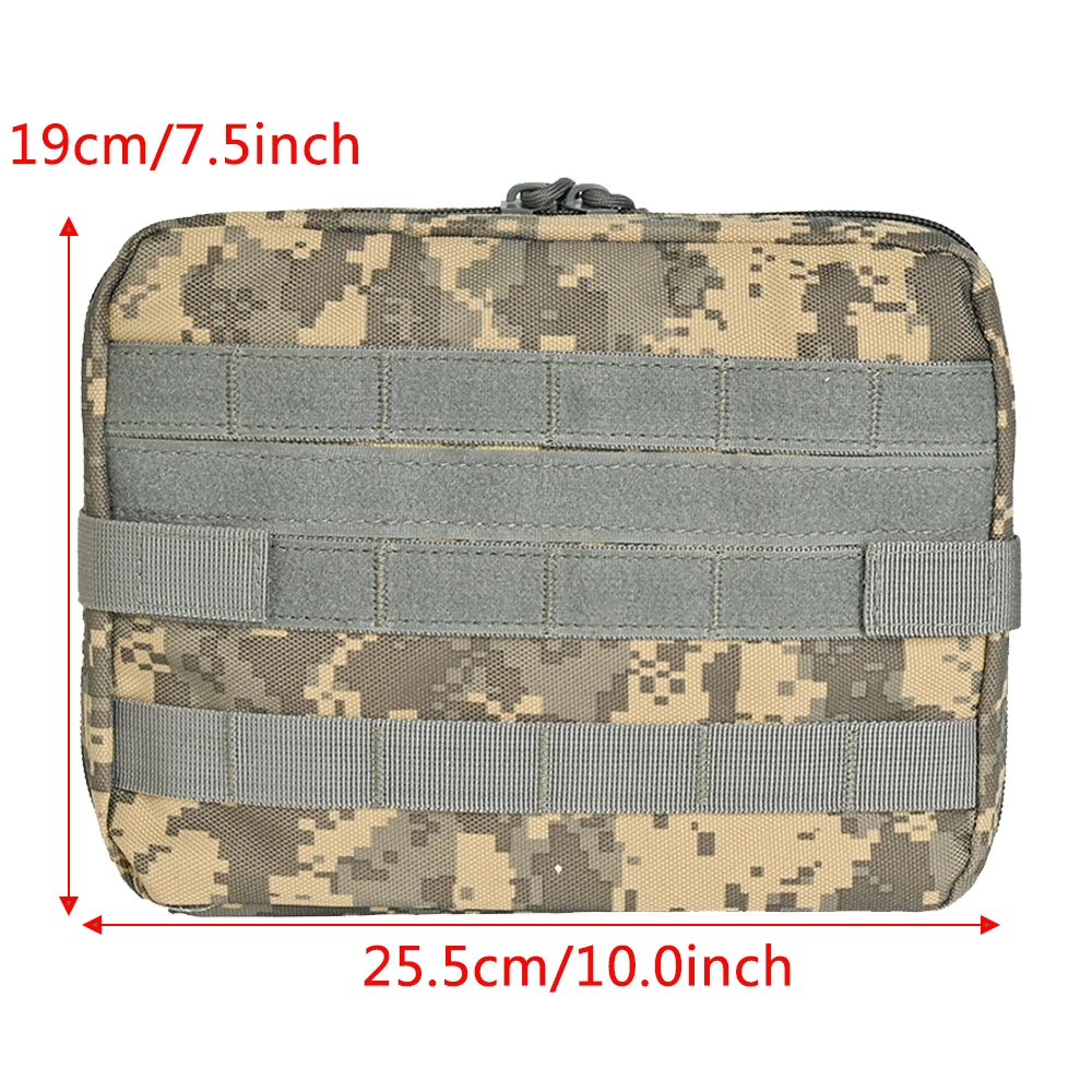 Bolsa de administración de caza MOLLE, accesorio médico táctico EDC EMT, herramienta de utilidad, paquete de diseño de carcasa, bolsillo impermeable con lazo elástico - imagen 2