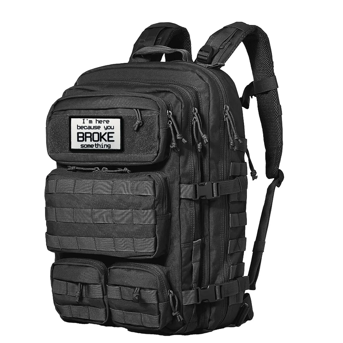 Parche táctico bordado velcro – Mochila, sombrero o chaleco - imagen 3
