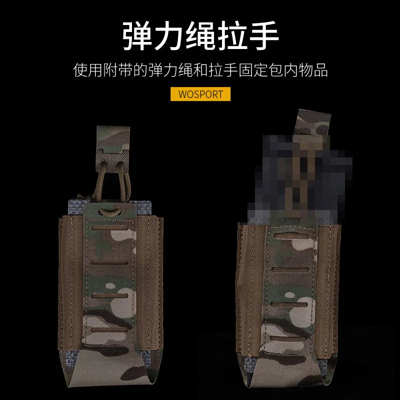 Bolsa táctica para cargador camo con cubierta reemplazable y asa - imagen 4