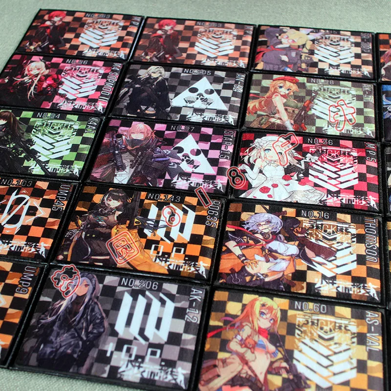 Parches tácticos AK47 para niñas, juego bidimensional con estampado de brazos, mochilas de equipo HK416 UMP45, insignias adhesivas para ropa - imagen 2