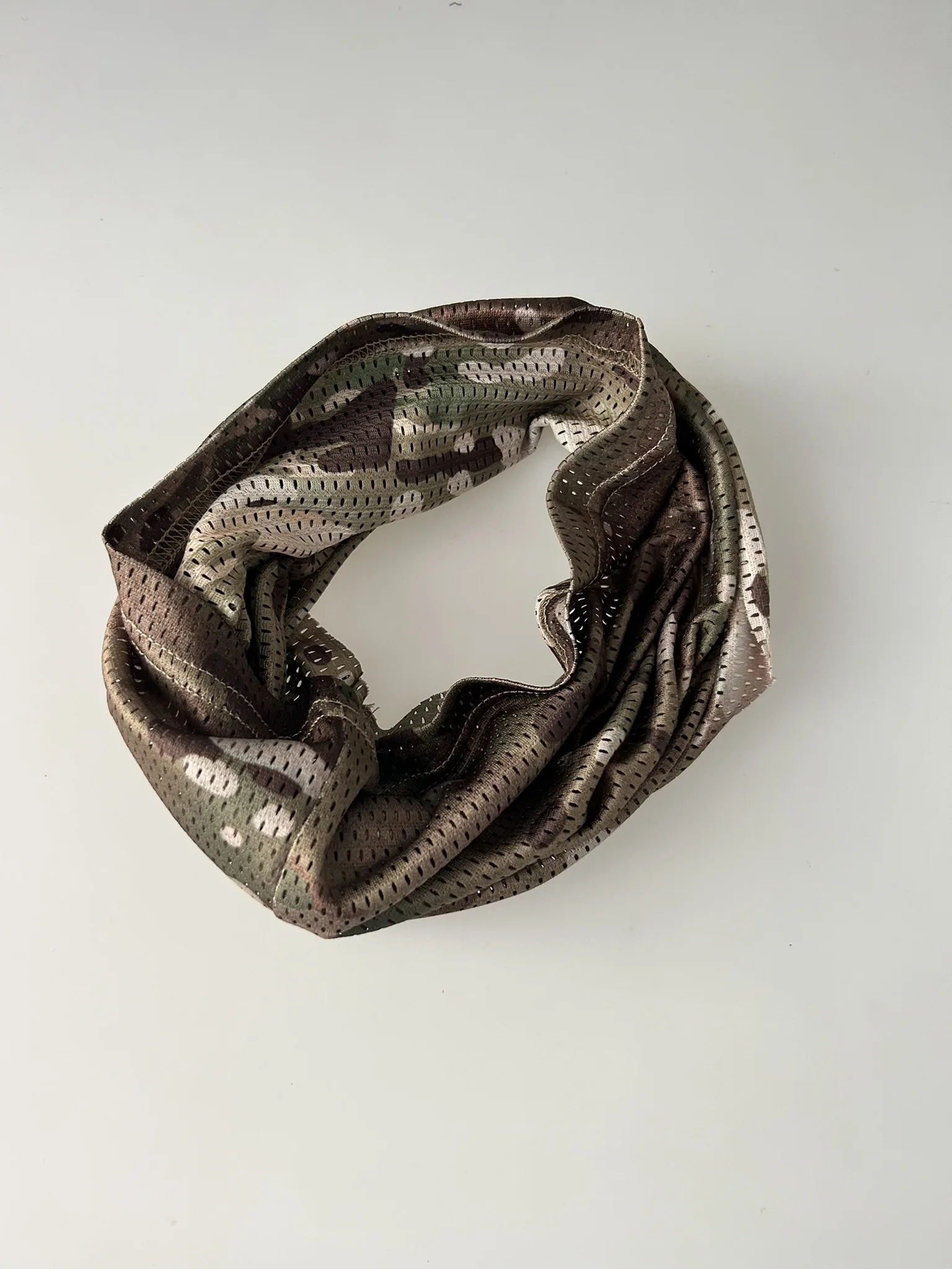 Polaina táctica de malla camuflaje protección solar ligera - imagen 3