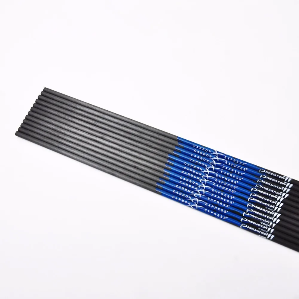 Flechas de carbono para tiro con arco, accesorios de flecha de piezas, 12 Sp400-1000, id4.2 mm, 80gr, puntas para tiro con arco recurvo - imagen 3