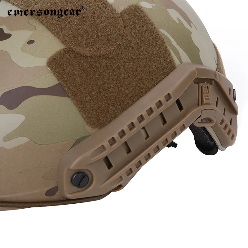 Casco táctico Emersongear con gafas protectoras, gafas de combate, caza, CS, antiniebla, gafas protectoras, casco EM8820