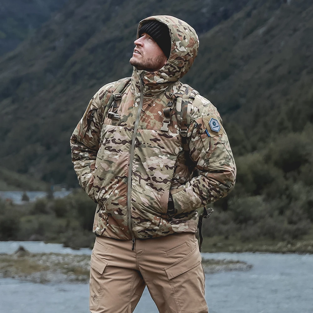 EmersonGear Blue Label COD abrigo funcional chaqueta cálida a prueba de viento deportes al aire libre Camping viajero senderismo EMB9751 - imagen 3