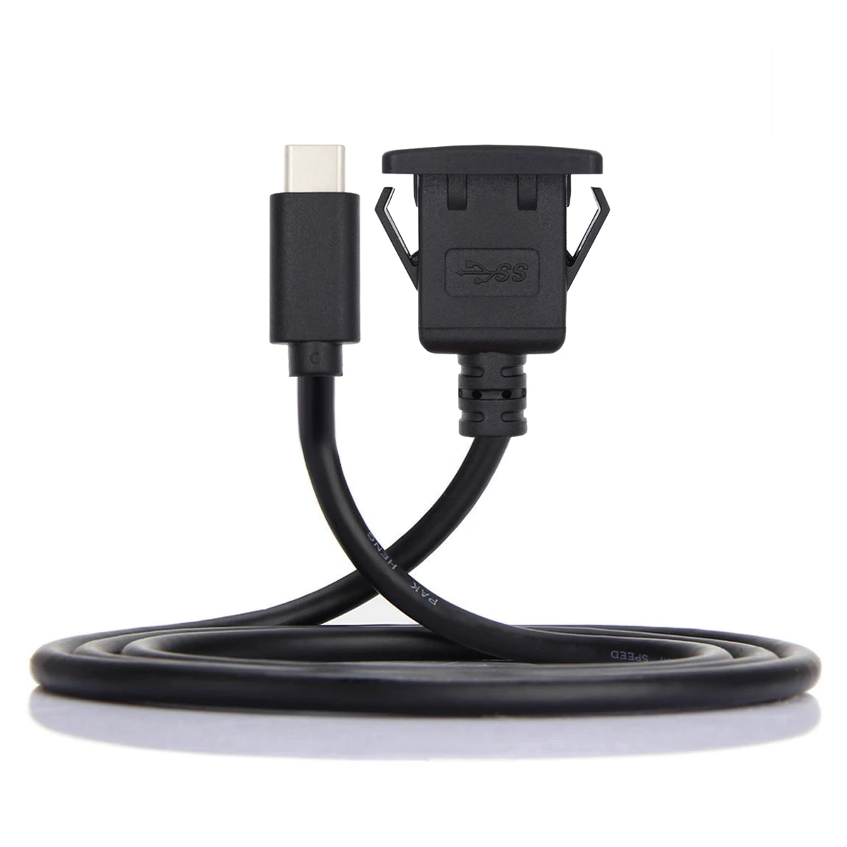 Cable de extensión para Panel de salpicadero de coche, 10Gbps, resistente al agua, a prueba de polvo, USB-C tipo C, USB 3,1, 10Gbps - imagen 3