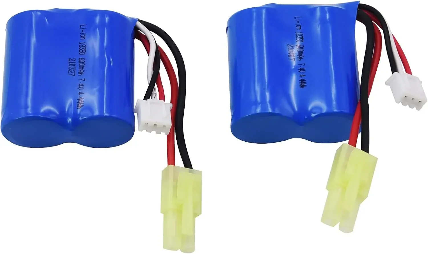 Batería de iones de litio recargable con cargador, 7,4 V, 600mAh, 15C, para UDI001, H100, H102, RC SKYTECH, TKKJ, H106, H110, H112, barco RC - imagen 5