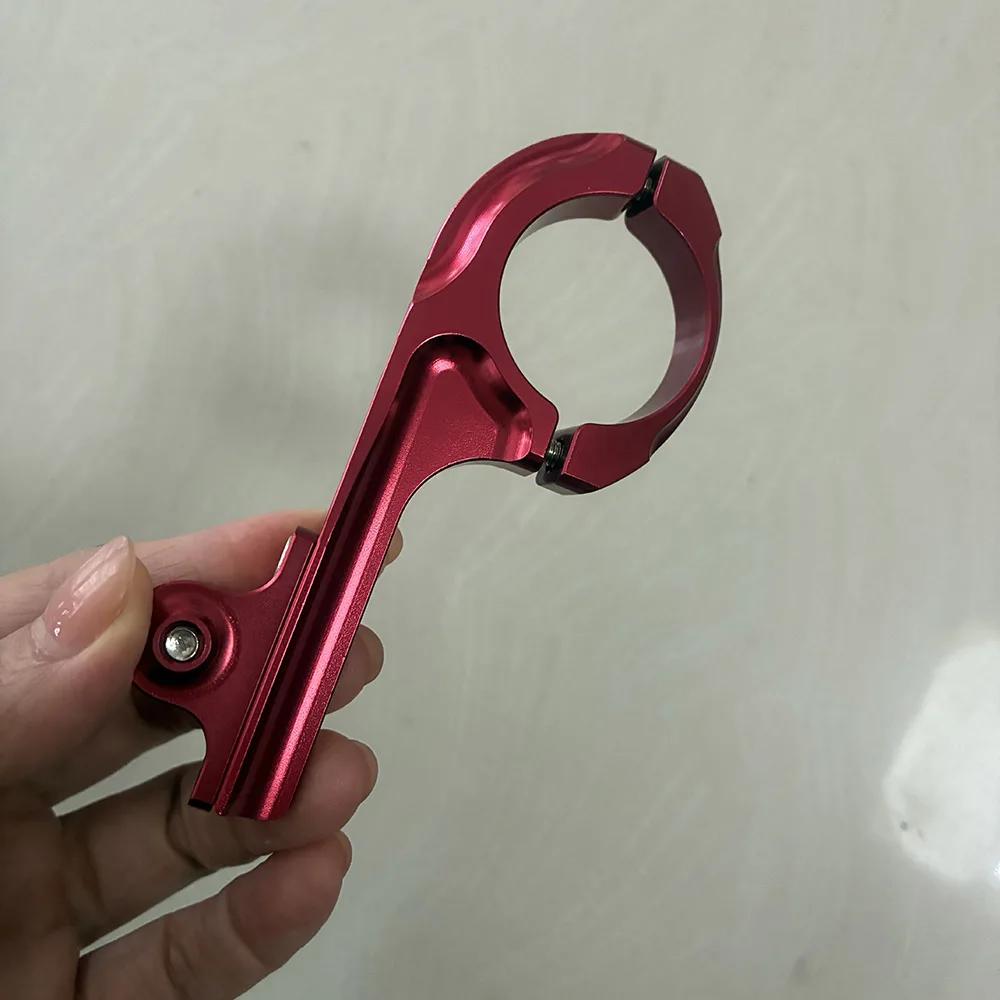 Soporte de montaje para manillar de bicicleta, cierre de anillo, soporte de Clip de aluminio para bicicleta, accesorios para cámara deportiva de 31,8 MM de diámetro para Gopro - imagen 5