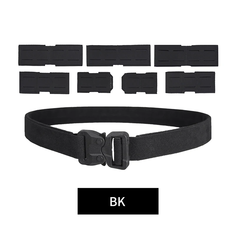 Cinturón táctico de liberación rápida, cinturones MOLLE exteriores, cinturón resistente Airsoft, equipo de combate de utilidad de nailon, accesorio de caza - imagen 2