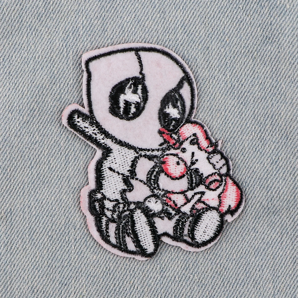 Parche bordado de hombre fresco, parches para planchar de película para ropa, parches termoadhesivos para ropa, insignias para coser DIY - imagen 5