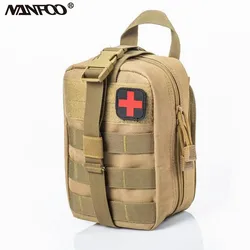 Kit médico táctico MOLLE con riñonera camuflaje multifuncional