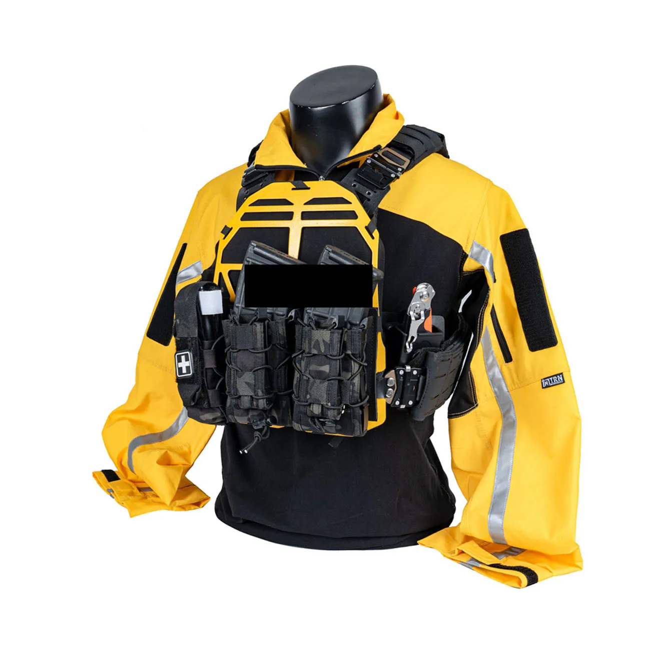 Traje táctico de rescate de entrenamiento con tiras reflectantes al aire libre - imagen 2