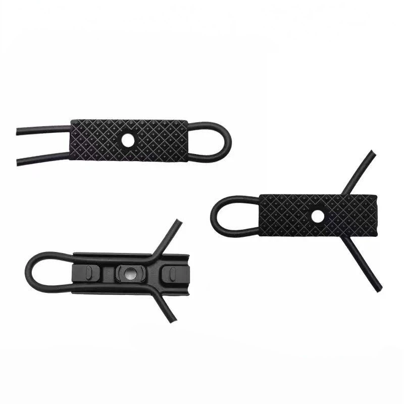 Soporte de Interruptor de Cola Metálico M-LOK con Patrón de Onda Matrix, Clip para Cable TNV para Ranura de Linterna PEQ - Accesorio de Equipo Táctico - imagen 2