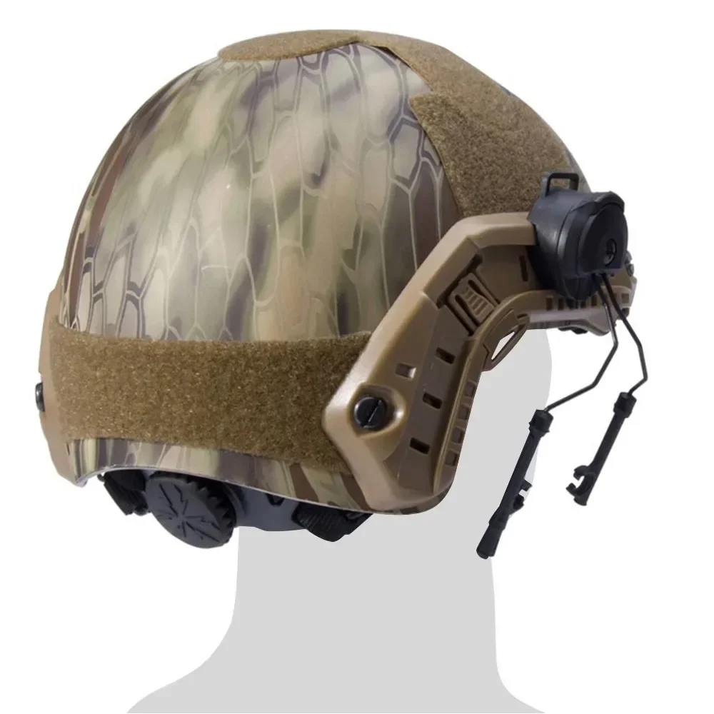 SINAIRSOFT-soporte de auriculares tácticos, conjunto de adaptador de riel de arco de casco, serie Comtac II, auriculares militares con cancelación de ruido - imagen 4