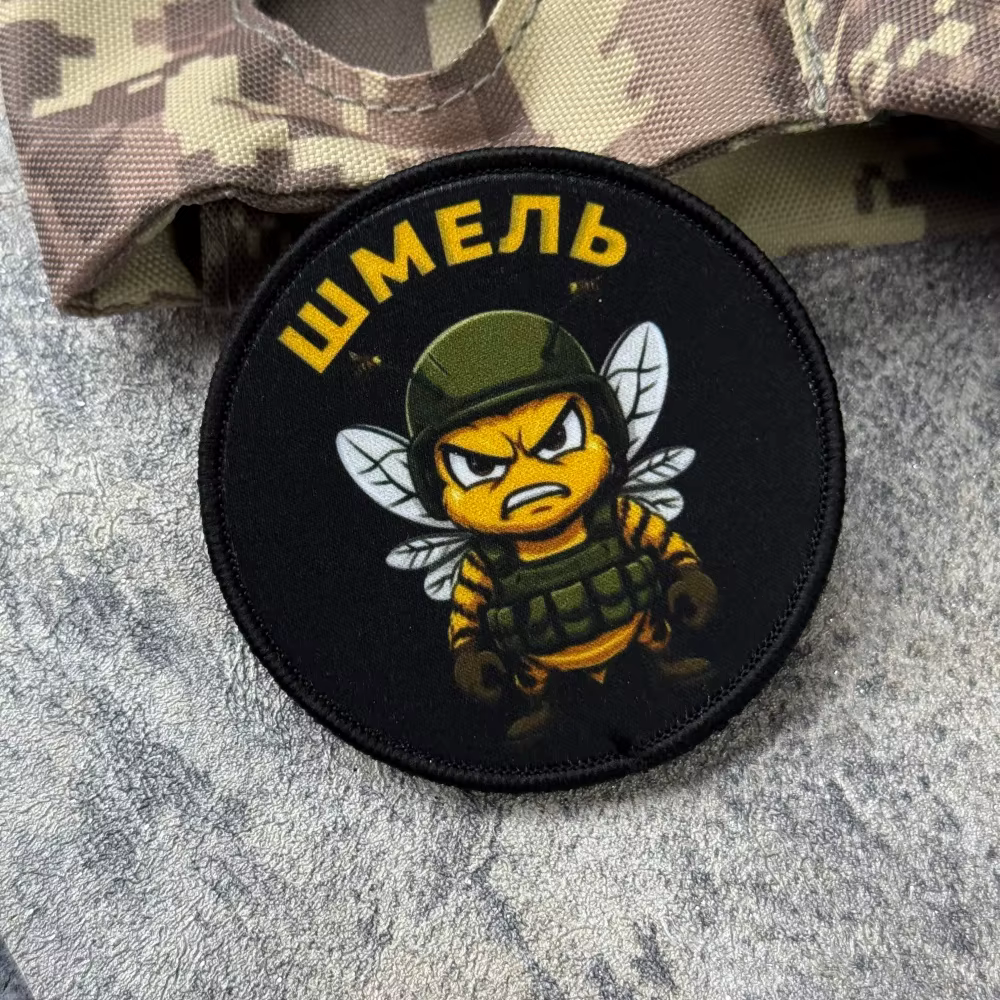 Parche táctico Hornet insignia moral gancho y bucle - imagen 5