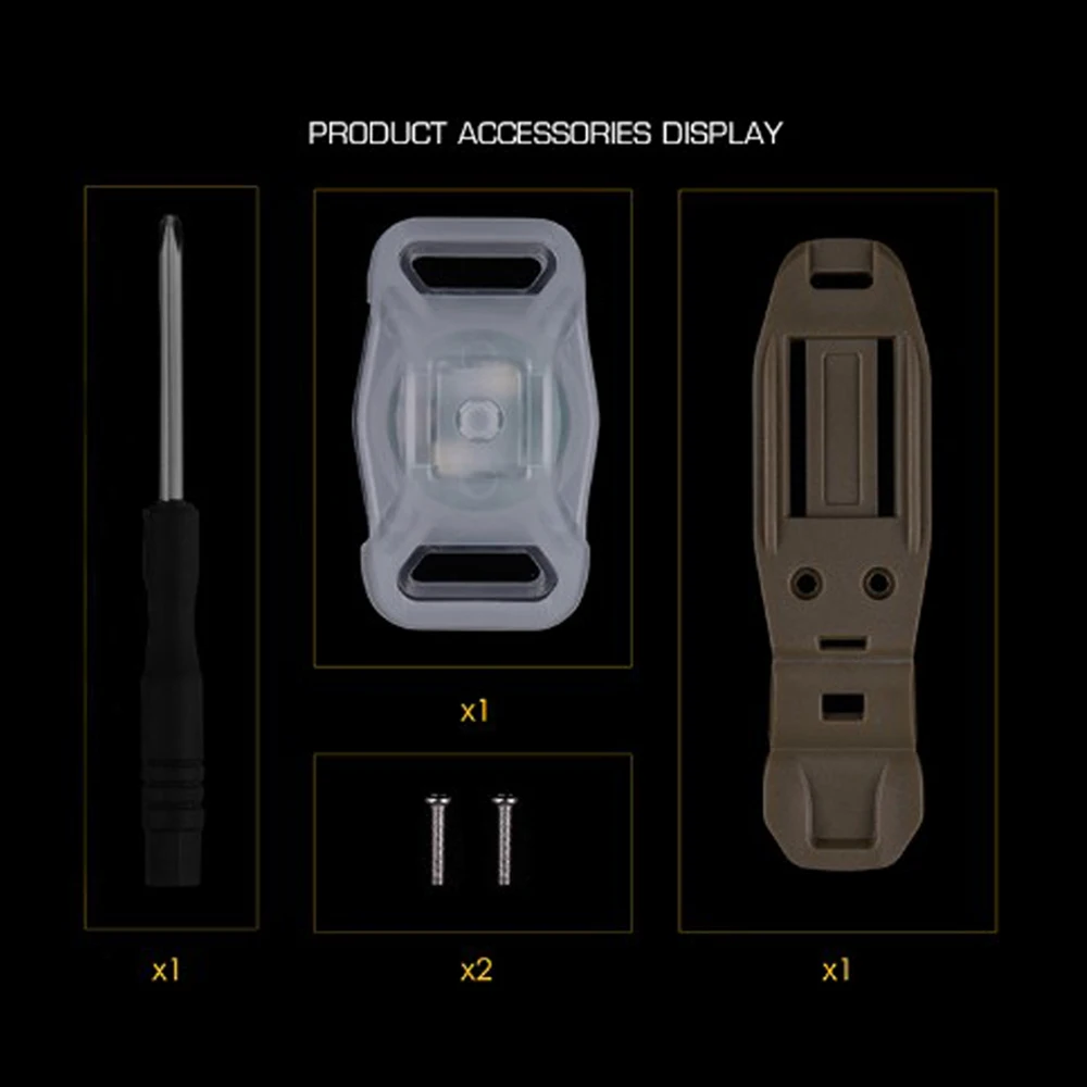 NANO Luz frontal para casco LED - 2 modos para moto, ciclismo y pesca - imagen 3
