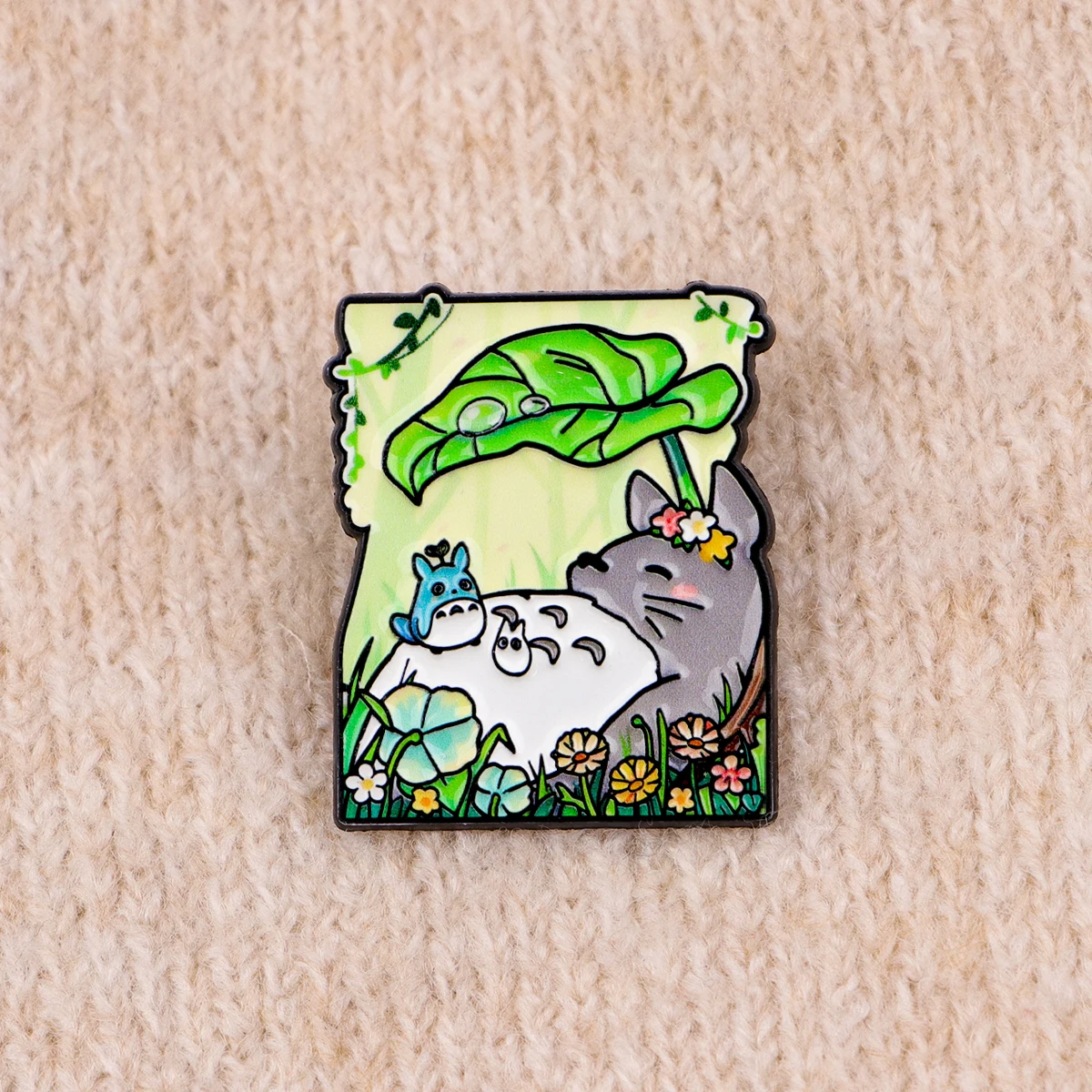 Pin esmaltado de gato para solapa, conjunto de broche de dibujos animados de Anime, decoración de ropa, alfileres de Metal, mochila, sombrero, insignia, accesorios, 5 uds. - imagen 5