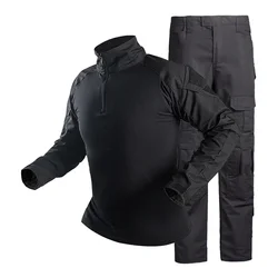 Trajes de uniforme táctico Milita, traje de camuflaje, camisas de caza, pantalones, conjuntos de ropa de Paintball Airsoft, uniforme de camuflaje para exteriores