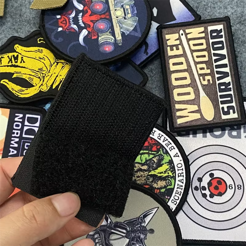 Parche táctico Hellfish calavera – Velcro para mochila - imagen 2