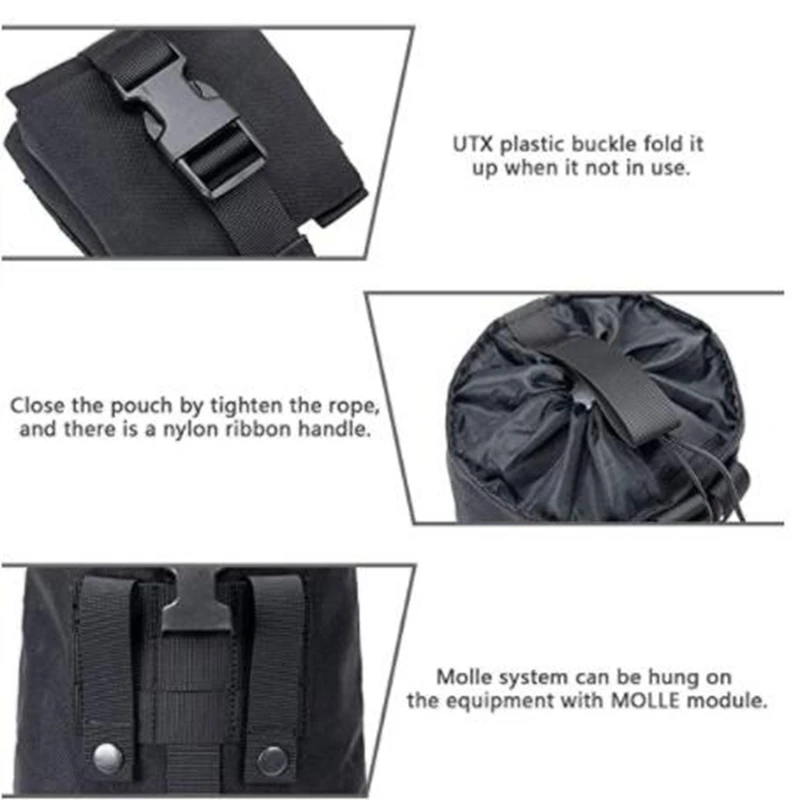 Bolsa táctica MOLLE para cinturón – Compacta, ligera y resistente - imagen 4