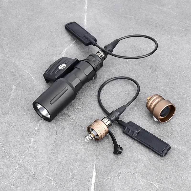 Wadsn-linterna de PLH-V2 de 1000 lúmenes, luz brillante Plhv2 Airsoft, foco táctico de caza de alta potencia, Base de montaje compatible con riel de 20MM - imagen 4