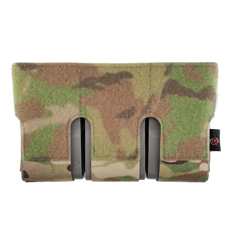 Bolsa para revistas 556, chaleco táctico KTS con Clip incorporado, bolsa para revistas Triple, porta revistas con placa cortada con láser - imagen 2