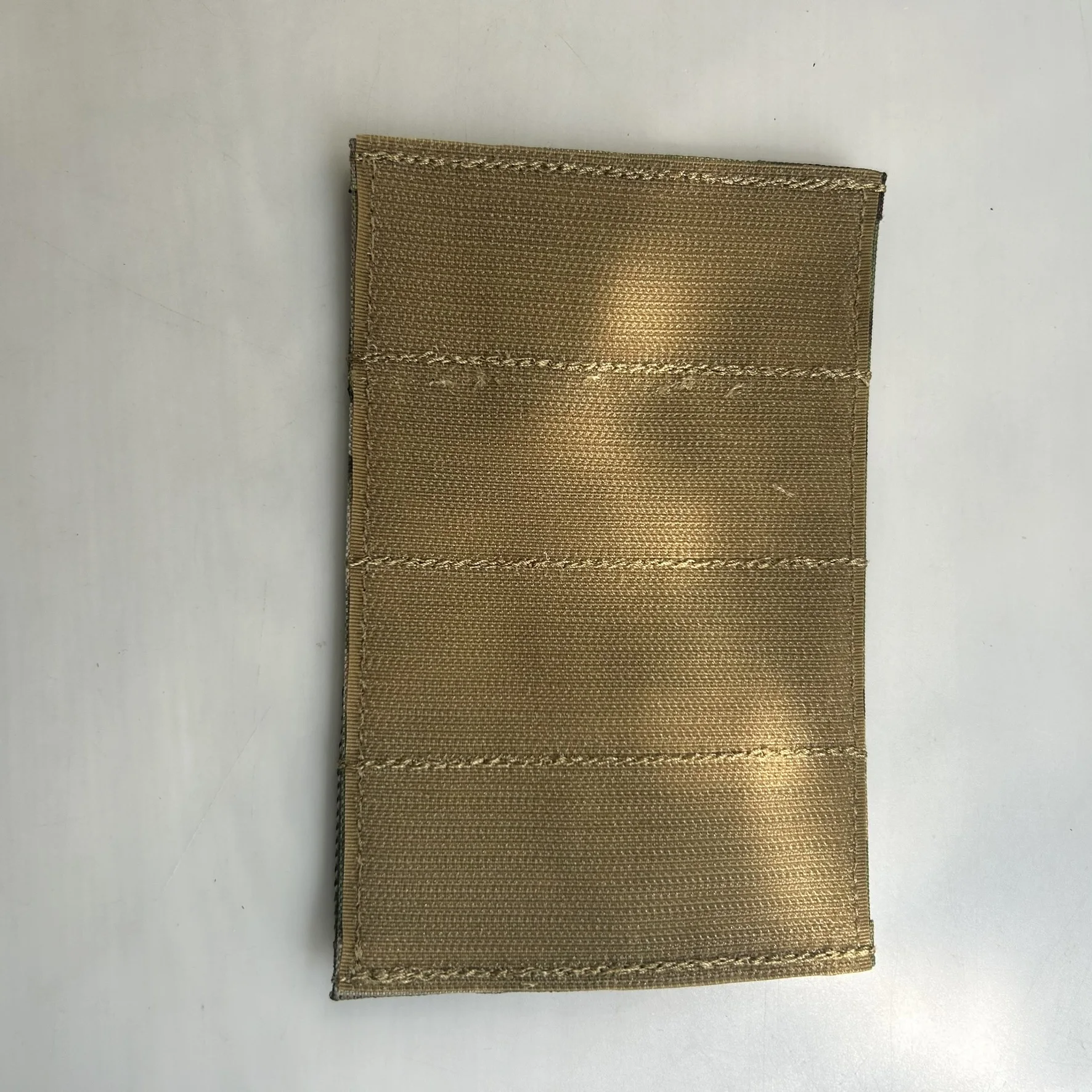 Placa adaptadora triple MOLLE 4x4 panel gancho expansión táctico - imagen 2