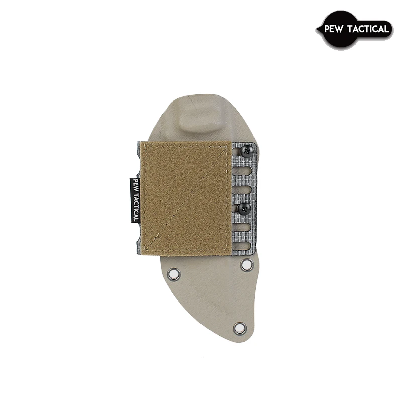 Pew-cuchillo táctico estilo Ferro, plataforma de montaje de cuchillos estilo cuña, Airsoft