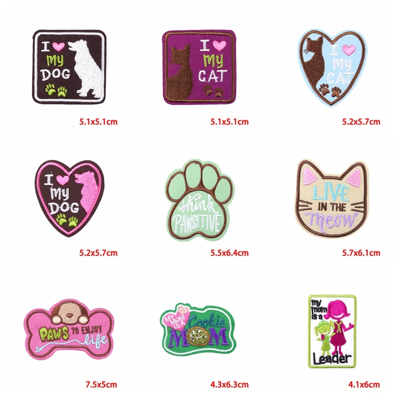 Parches bordados de dibujos animados para ropa de niños, parche para planchar con frutas, Pizza y bebidas, 10 unids/lote por lote - imagen 4