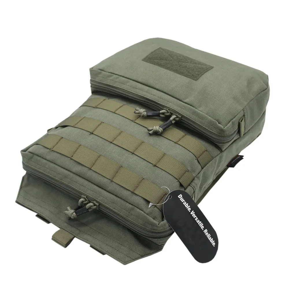 VULPO-accesorio de chaleco táctico, bolsa de agua Molle, mochila de combate de asalto EDC, bolsa de caza Airsoft, equipo de chaleco - imagen 4