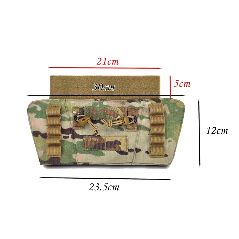 Chaleco Airsoft placa protectora de Abdomen, aparejo táctico de pecho, plataforma inferior de Abdomen, chaleco colgante de entrepierna, equipo portador de placa Molle - imagen 4