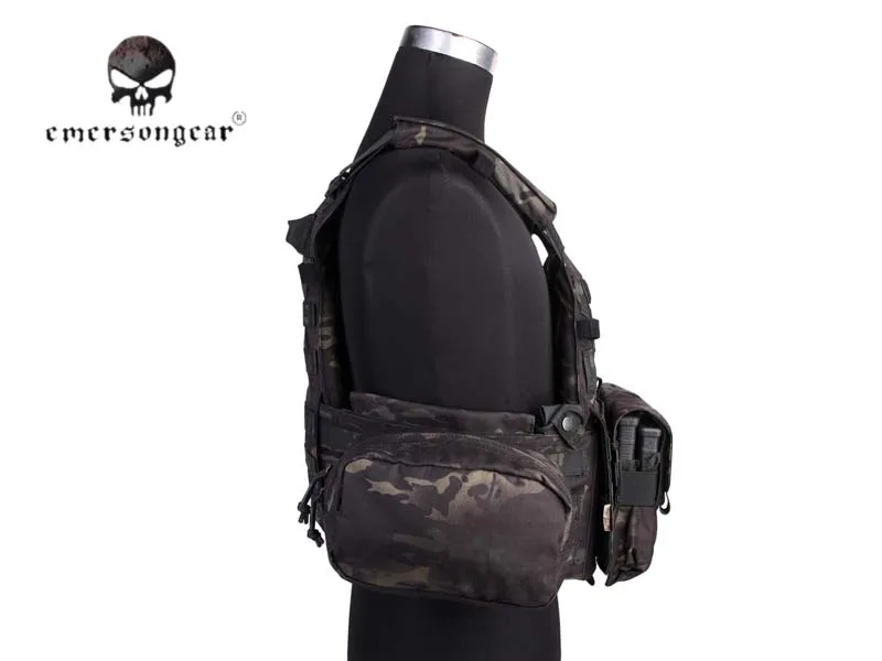 Emersongear LBT6094A chaleco táctico MOLLE con bolsas modulares