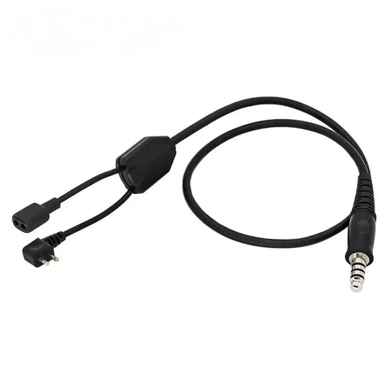 Auriculares tácticos con reducción de ruido, audífonos con línea Y TAC-SKY, versión IPSC comtac I II III - imagen 2