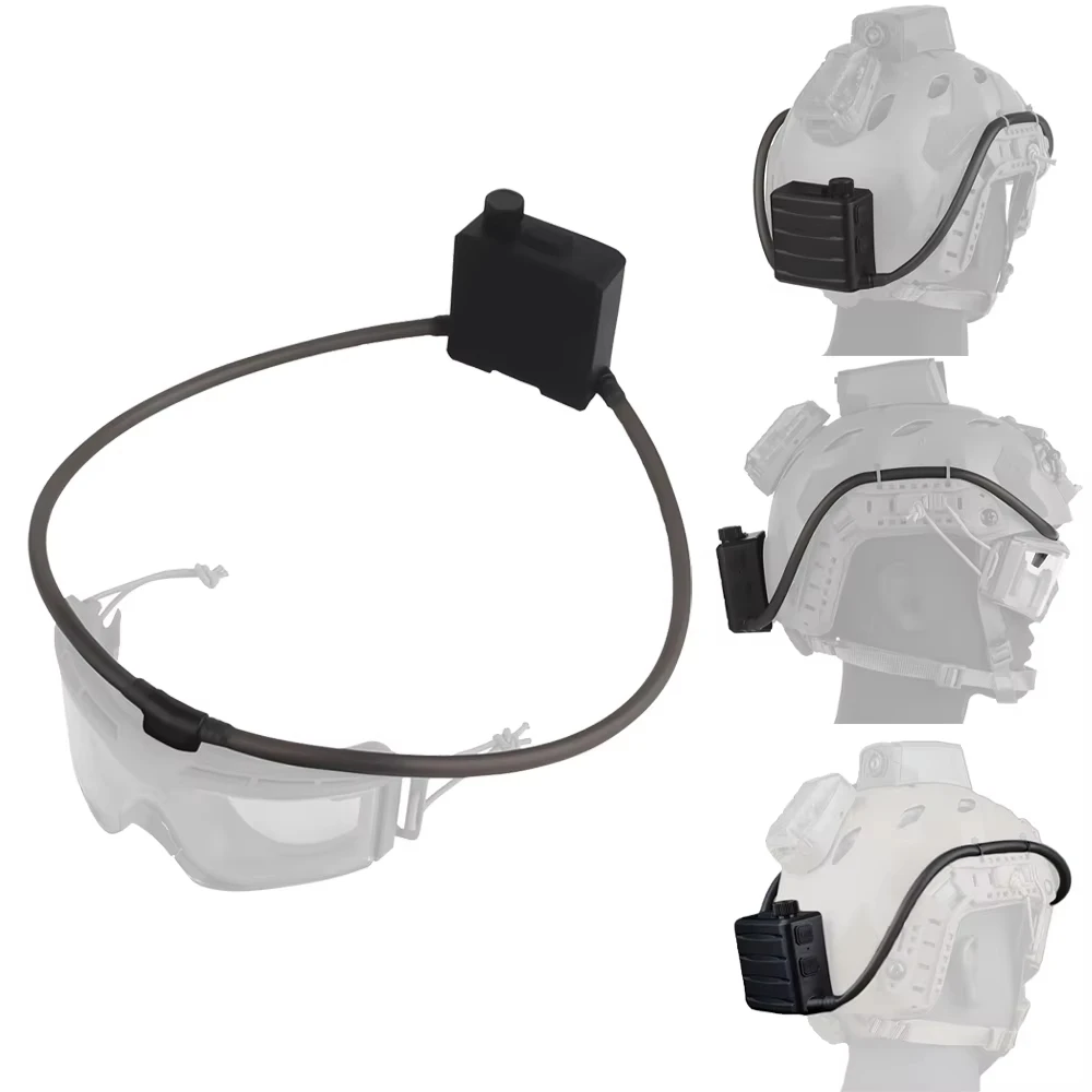 Gafas tácticas antiniebla, desempañador de gafas deportivas, Kit de desempañamiento para tiro Airsoft, gafas de Montañismo para Motocross, máscara de esquí - imagen 3