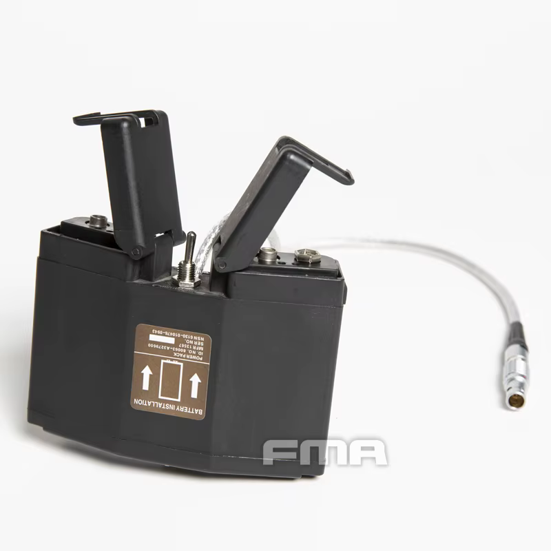 Caja de batería táctica FMA AVS-9 NVG modelo simulado TB1273-A/B y versión funcional NVG ANVIS 9 caja de batería con cable TB1273-C - imagen 3