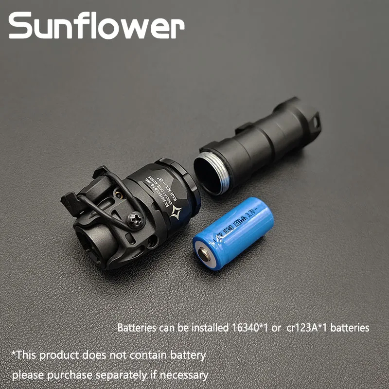 SOTAC-luz táctica de Metal KIJI K1 K1-3 IR, iluminación ajustable de 850nm, linterna para arma, foco IR, nueva versión - imagen 5