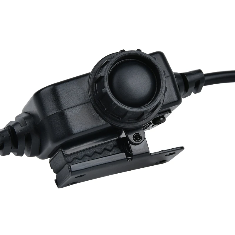 Adaptador RAC PTT versión militar WST TAC-SKY auriculares de caza Baofeng Kenwood 7,0mm enchufe accesorios de auriculares tácticos - imagen 3