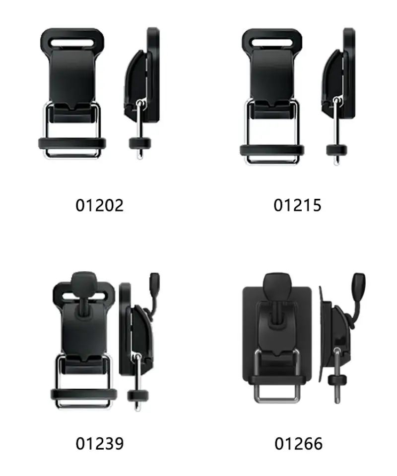 Hebillas de gancho táctico, hebilla para casco de motocicleta, hebillas magnéticas funcionales de liberación rápida para correas de 15mm/20mm/25mm/40mm de ancho - imagen 3