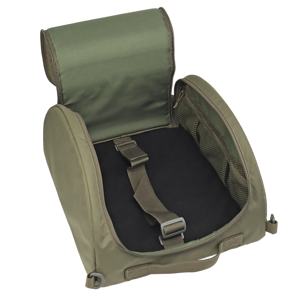 Paquete de casco táctico, bolsa de casco de corte alto rápido, bolsa para cascos balísticos Wendy, bolsas para casco de seguridad con almohadilla de parachoques de cuerda fija - imagen 3