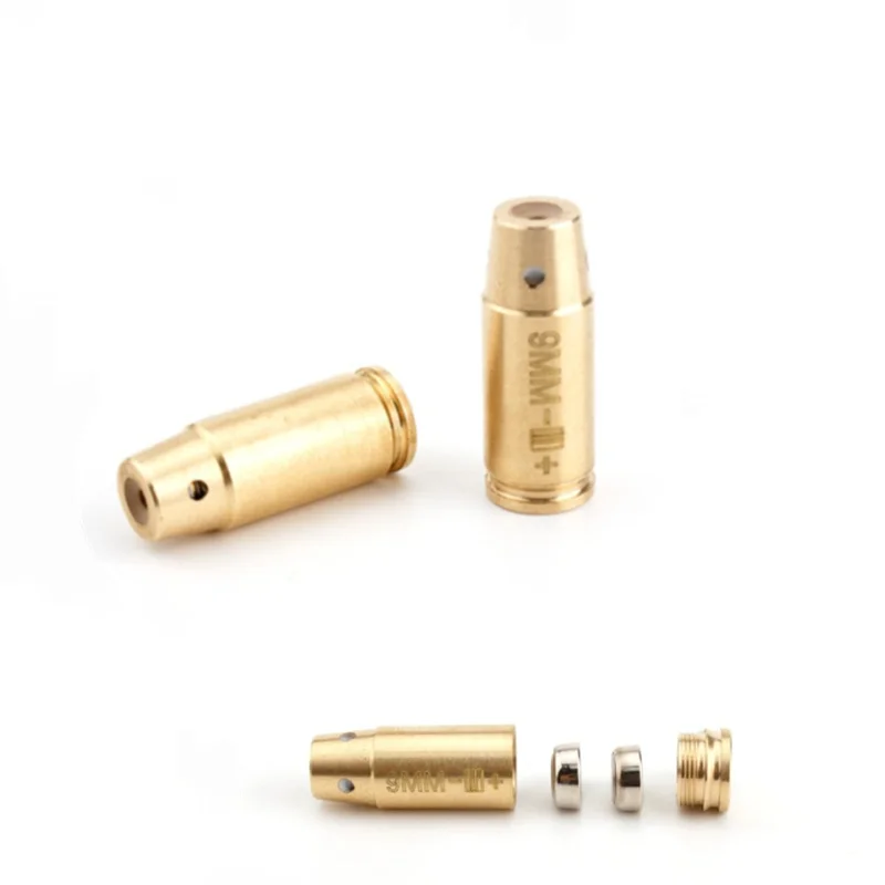 380ACP mira de calibre láser, 38 puntero láser, 38 colimador, 223, 9MM, con 2 juegos de baterías - imagen 2